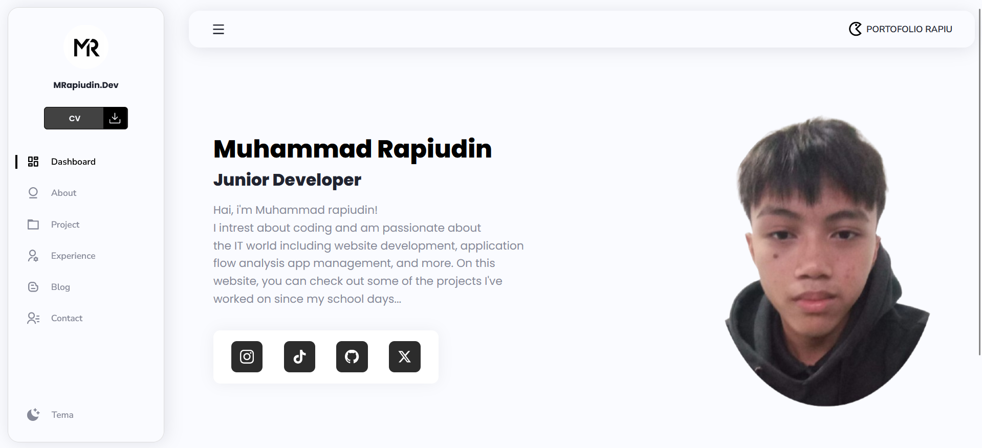 Personal Website Newest